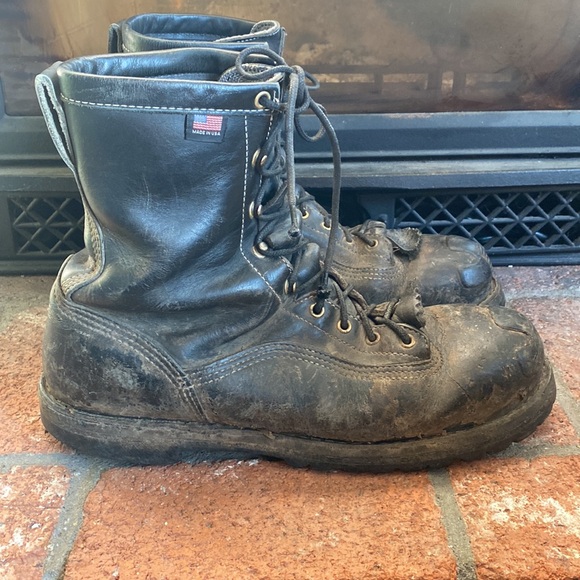 DANNER Super Rain Forest 8” Steel Toe Work Boots MENS SZ 12 USA - Picture 2 of 7